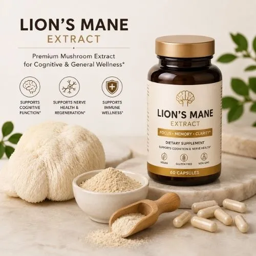 What is lion's mane mushroom extract good for